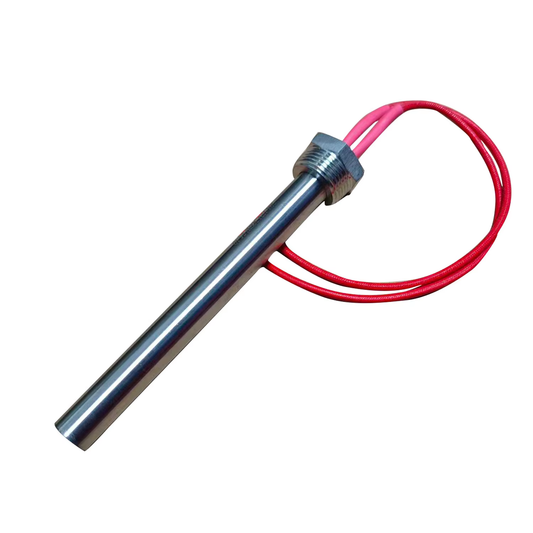 DN25 Cartridge Heater 12V Heating Element Stainless Steel Immersion Tubular Heater Pipe 1" Thread 200w/300w