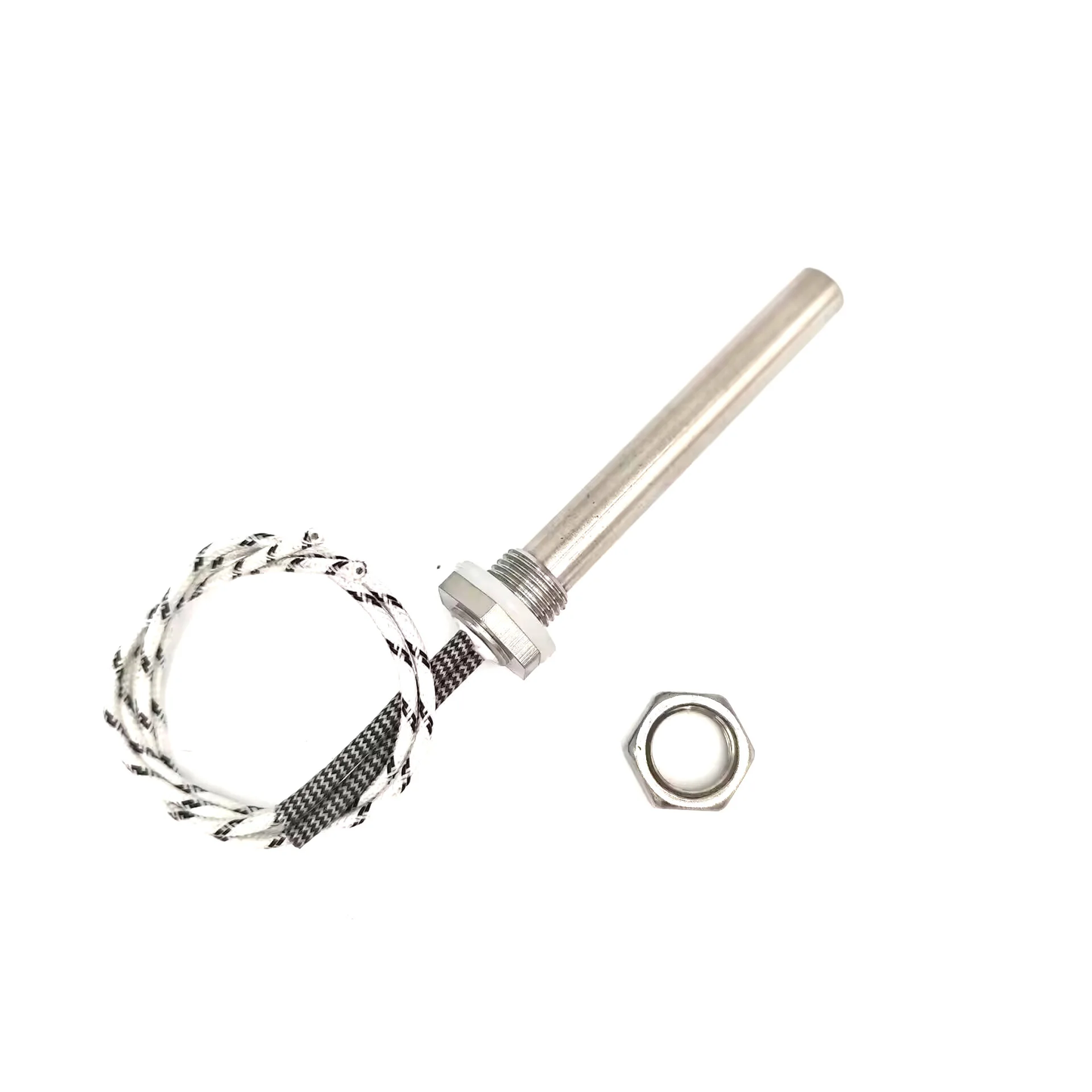 24v 36v 48v Heating Element Stainless Steel Cartridge Heater M16 Tubular Heat Pipe/Rod for Heating Water 100w/150w/200w/300w