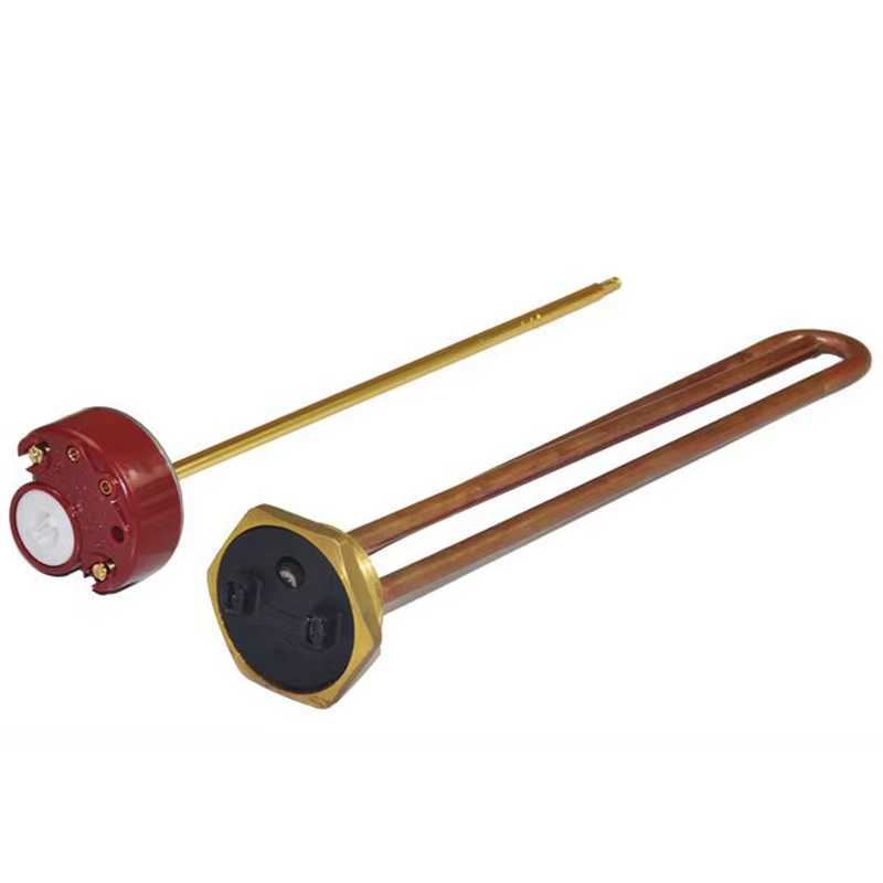 DN32 1 1/4" Water Heating Element With Thermostat 220V Immersion Heater With Temperature Controller 1.5kw/2kw/3kw
