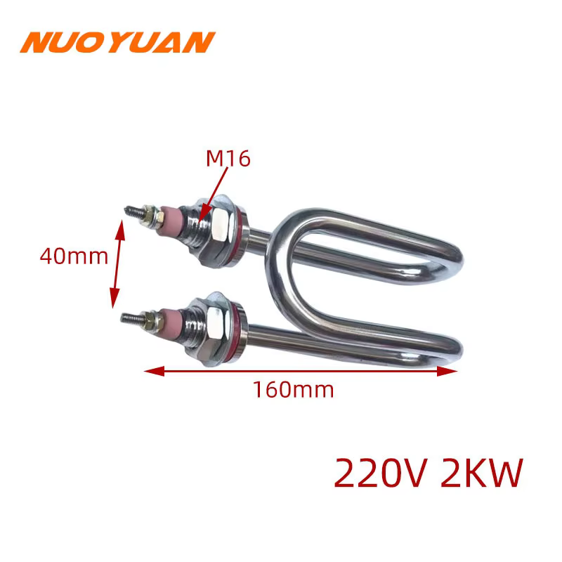 220V Heating Element Stainless Steel/Copper M16 Tubular Heating Resistor for Tank 2KW/2.5KW