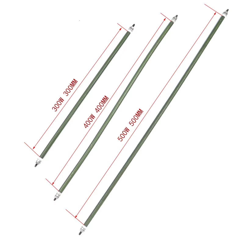 SUS304 110V/220V Straight Tubular Heater Pipe Air Heating Element Electric Resistors for Oven 300W/400W/500W