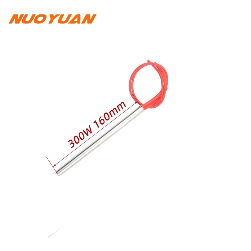 220V Pellet Igniter Cartridge Heater Stainless Steel Heating Tube Ignitor 10*140/150/170mm For Fireplace Grill Stove 300/350W