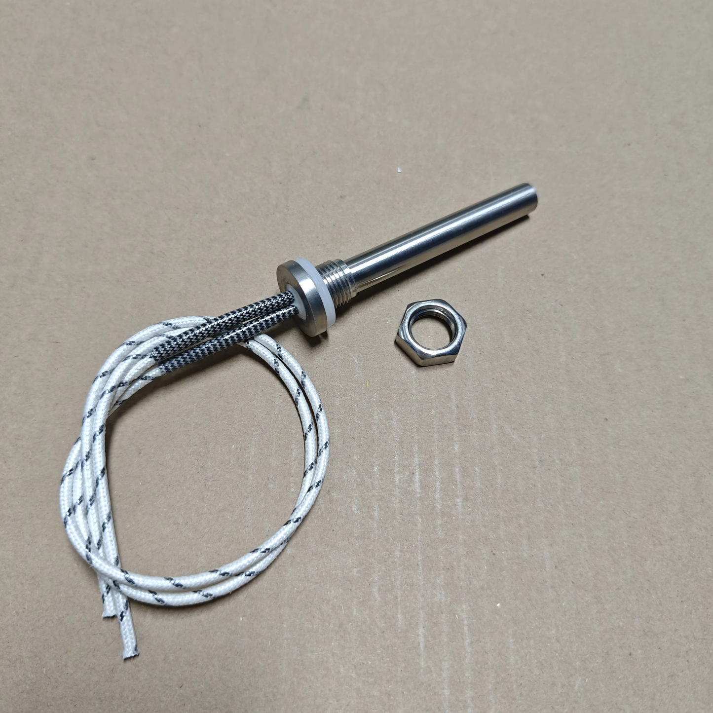 12v 24v Heating Element DC Cartridge Heater M16 Stainless Steel Tubular Heat Pipe/Rod for Heating Water 100w/150w/200w/300w
