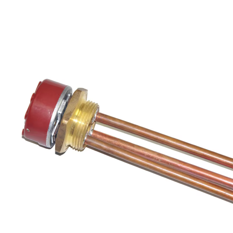 DN32 1 1/4" Water Heating Element With Thermostat 220V Immersion Heater With Temperature Controller 1.5kw/2kw/3kw