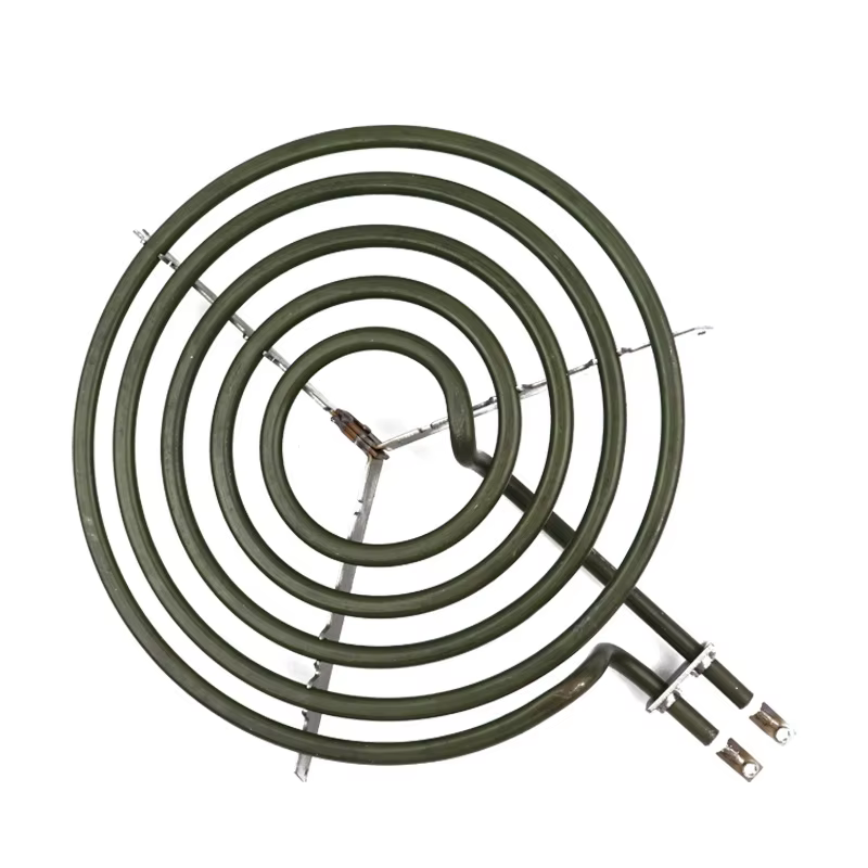 220V 2100W Stainless Steel Stove Heater Electric Heating Element Dry Burning Tubular Hot Air Heater Element for Cooktop